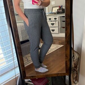 Women's Gray Jogger Scrub Pants by Koi Basics.